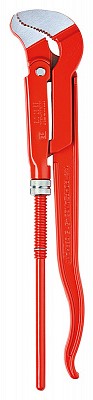 Трубный ключ KNIPEX 1 1/2 , S-образные тонкие губки, d60 мм (2 3/8 ), 420 мм, Cr-V Трубный ключ KNIPEX 1 1/2 , S-образные тонкие губки, d60 мм (2 3/8 ), 420 мм, Cr-V