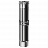 Труба телескопическая Вулкан VHR d104, L = 500 мм, AISI 304 (зеркальная)