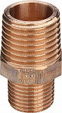 Ниппель Viega редукционный R-резьба бронза модель 3245 1/2x1/4 арт 319526