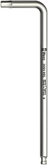 Г-образный ключ WERA 3950 PKL нерж., с шаром, 2 x 101 мм