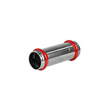 Соединитель Valfex надвижной из нержавеющей стали 35 х 35 (VF.504.NS.035035)