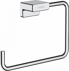 Кольцевой держатель полотенец Hansgrohe AddStoris хром 41754000