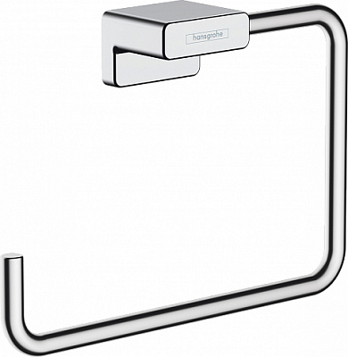 Кольцевой держатель полотенец Hansgrohe AddStoris хром 41754000