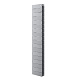 Биметаллический секционный радиатор отопления Royal Thermo PianoForte Tower Silver Satin 200 / 18 секций нижнее подключение