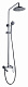 Душевая колонна Bravat Opal F6125183CP-A3-RUS