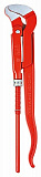 Трубный ключ KNIPEX 3 , S-образные тонкие губки, d120 мм (4 3/4 ), 680 мм, Cr-V
