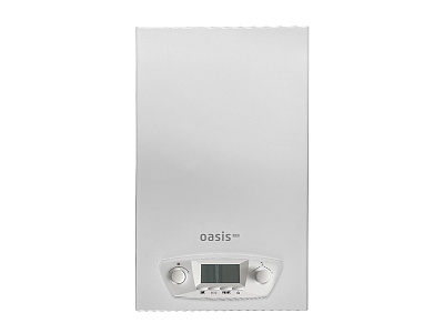 Настенный газовый двухконтурный котел отопления Oasis RE-12