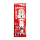 Комплект терморегулирующего оборудования VALTEC д/рад., прямой 1/2 (термост-ая головка, термостат-й клапан, запорный
