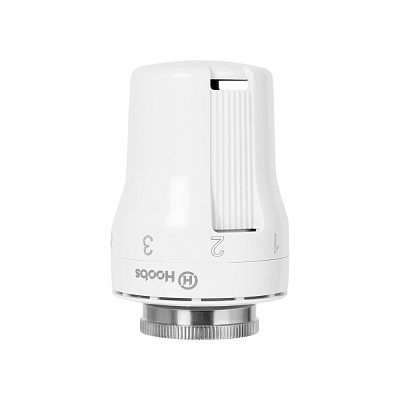 Термоголовка HOOBS M30 x 1,5, жидкостная, белая. Термоголовка HOOBS M30 x 1,5, жидкостная, белая.