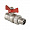 Кран шаровой VALTEC Base с полусгоном 3/4 ВН