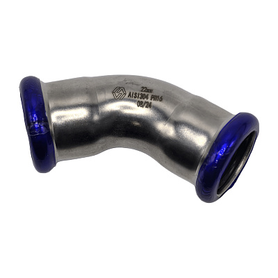 Пресс-угольник MVI из нержавеющей стали 45 градусов 28