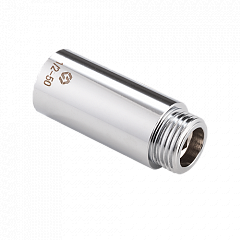 Удлинитель MVI хромированный, резьба ВР-НР 3/4 x 25 mm, DN20, латунь