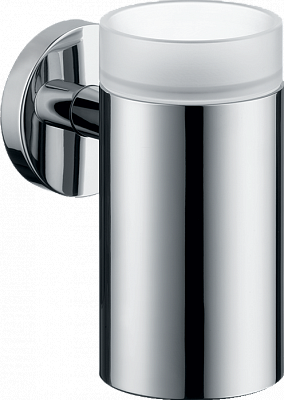 Стакан с держателем Hansgrohe Logis 40518000 Стакан с держателем Hansgrohe Logis 40518000