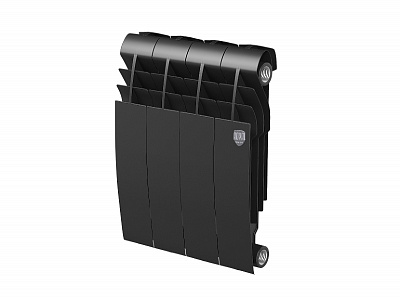 Биметаллический секционный радиатор отопления Royal Thermo Biliner 350 / Noire Sable / 4 секции Биметаллический секционный радиатор отопления Royal Thermo Biliner 350 / Noire Sable / 4 секции