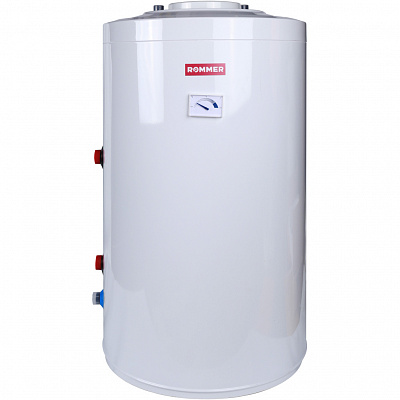 Косвенный напольный бойлер Rommer 100 л. Косвенный напольный бойлер Rommer 100 л.