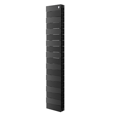 Биметаллический секционный радиатор отопления Royal Thermo PianoForte Tower Noir Sable 200 / 18 секций нижнее подключение Биметаллический секционный радиатор отопления Royal Thermo PianoForte Tower Noir Sable 200 / 18 секций нижнее подключение