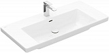 Раковина Villeroy and Boch SUBWAY 3.0 для установки на тумбу 1000x470 белая