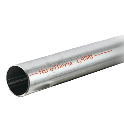Труба Sanha NiroTherm из нержавеющей стали, 35x1,0, штанги 6 м