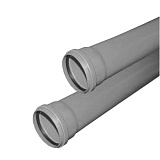Труба для внутренней канализации Valfex OPTIMA D50 с раструбом L=2 м (50x2000)