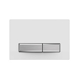 Панель смыва Акватек Slim белая KDI-0000022 (009A-1)