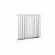 Стальной трубчатый радиатор отопления КЗТО РС 2, двухтрубный, 500 39 секций