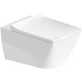 Унитаз подвесной Duravit 2511090000 VIU 370 x 570 mm, Rimless, комплект креплений