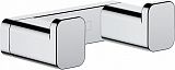Двойной крючок Hansgrohe AddStoris хром 41755000