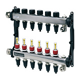 Коллектор TECE TECEfloor для поверхностного отопления 1 x 16 push-fit, 8 контуров