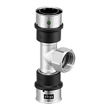 Тройник Viega SmartPress переходной 63 x Rp 1 x 63, модель 6717