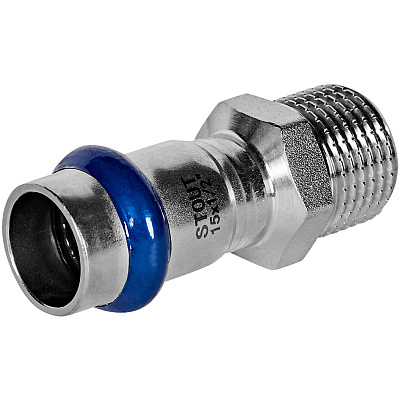 Переходник Stout из нержавеющей стали 15х1/2 ВПр-НР (SSS-2021-001512) Переходник Stout из нержавеющей стали 15х1/2 ВПр-НР (SSS-2021-001512)