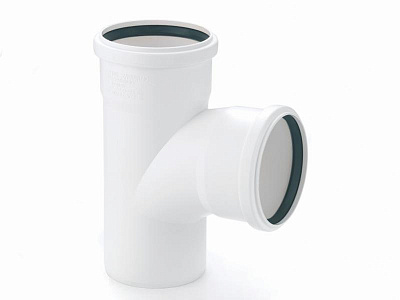Тройник Rehau 50/50/87 (арт. 11212541001) Тройник Rehau 50/50/87 (арт. 11212541001)