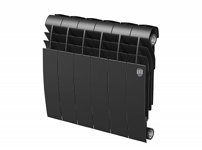 Биметаллический секционный радиатор отопления Royal Thermo Biliner 350 / Noire Sable / 6 секций Биметаллический секционный радиатор отопления Royal Thermo Biliner 350 / Noire Sable / 6 секций