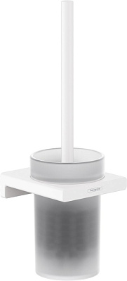 Туалетный ёршик Hansgrohe AddStoris настенный матовый белый 41752700