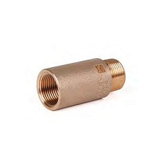 Удлинитель РЕХАУ бронзовый AURLINE, НР-ВР, R1/2 x Rp1/2 x 40 мм, RX+ (18751041040)