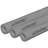 Труба полипропиленовая Valfex SDR 6 PN20 D25х4,2 мм, 4м СЕРАЯ