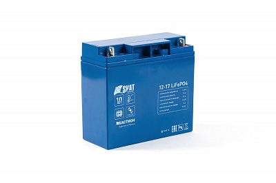 Аккумулятор Бастион Skat i-Battery 12-17 LiFePO4, литий-железо-фосфатный герметизированный Аккумулятор Бастион Skat i-Battery 12-17 LiFePO4, литий-железо-фосфатный герметизированный