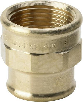 Редукционная муфта Viega бронза Rp-резьба 3240 1/2x1/4 318031 Редукционная муфта Viega бронза Rp-резьба 3240 1/2x1/4 318031