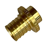 Заглушка Rommer 25, латунь