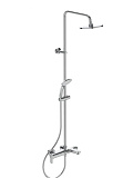 Душевая система Ideal Standard Cerafine O в комплекте с настенным смесителем для ванны, хром BC749AA