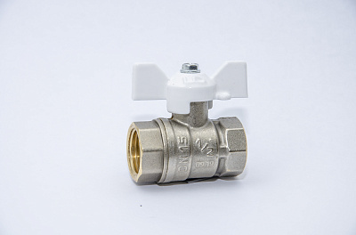 Кран шаровой LD 47.20.В-В.Б (white) Кран шаровой LD 47.20.В-В.Б (white)