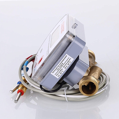 Теплосчётчик ультразвуковой VALTEC TCY-15.15.R.I.00.G, RS-485, 4 импульсных входа, 1,5 м3/час (на подающий тр.)