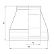 Конус FERRUM (430/0,5 мм) Ф160х250