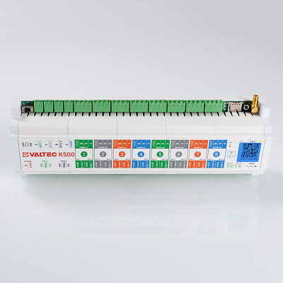Зональный контроллер VALTEC 24В, IP20 (VT.K500.0.0)