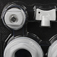 Монтажный комплект Rommer 3/4 (RAL9016) без кронштейнов