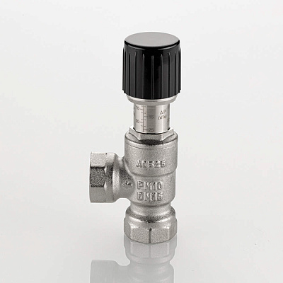 Клапан перепускной VALTEC угловой 3/4 (20-60 кПа) (VT.665.N.0502)
