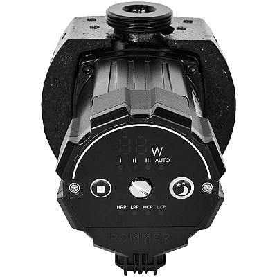 Циркуляционный насос Rommer частотный PROFI EVO 25/60-130 с гайками и теплоизоляцией
