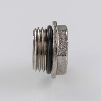 Пробка VALTEC резьбовая с уплотнением 1/4 (VTr.583.NR.0002)