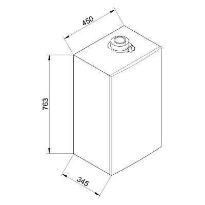 Настенный газовый конденсационный котел отопления Baxi LUNA Duo-tec E 28