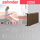 Стальной трубчатый радиатор отопления Zehnder 5250 / 1 секция