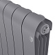 Биметаллический секционный радиатор отопления Royal Thermo Infinity 500 Серебристый / 1 секция